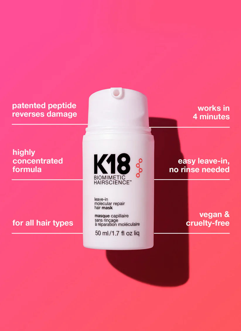 K18 Full-sized Leave-In Molecular Repair Mask 50ml